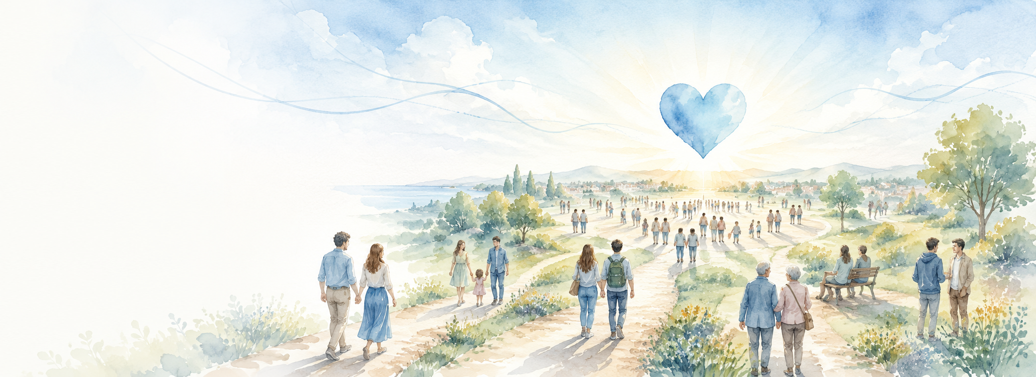 Club der Vielfalt – Aquarell